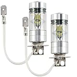 Wir bieten 24 Monate Garantie. Jede Lampe ist auf den Laser ausgerichtet, um den genauen Lichtstrahl und die Farbtemperatur der linken und rechten birne zu gewährleisten. Bitte vertrauensvoll kaufen (Lieferumfang: 2 * Led Licht in 6000 Kelvin) .