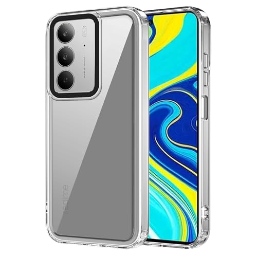 Image of Zapcase Back Case Cover for Realme C75 5G | Compatible for Realme C75 5G Back Cover | Case Cover with Camera Protection | (TPU + PC | Transparent)