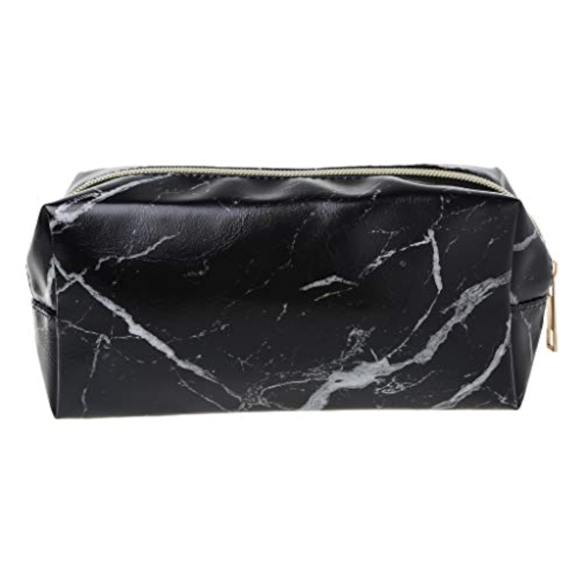 Large Cute Pencil Case Pen Box Zipper Bags Marble Makeup Storage Supplies