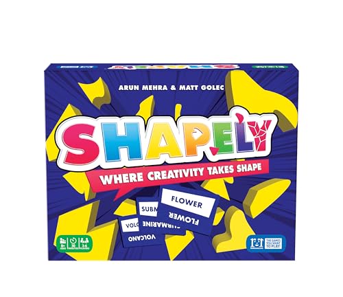 Juego de mesa creativo Shapely para 3-6 jugadores miniatura 1