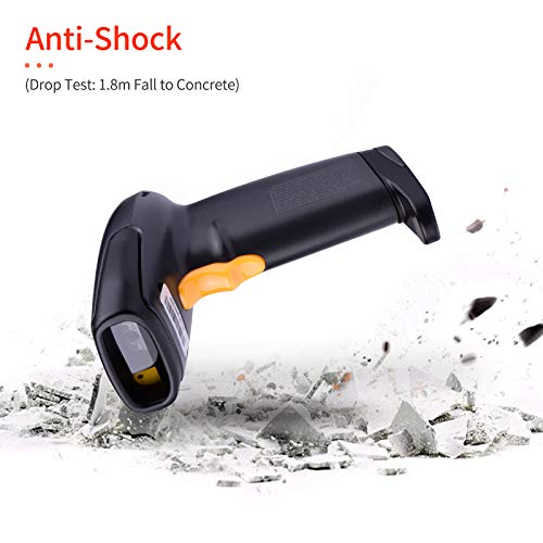 Handheld 1D2D / QR Barcode Scanner USB Wired Bar Code Reader Manual Trigger/Auto Contínuo Suporte de