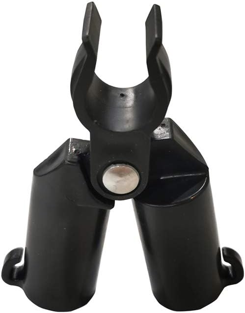 20PCS for 5/8in（16mm） Diameter Plastic Coated Steel Garden Plant Stakes Sturdy Gardening Yard Stick Garden Stake Clips Connector 360 Degree Adjustment : Patio, Lawn & Garden