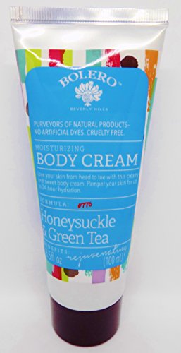 Bolero Beverly Hills Moisturizing Body Cream, Honeysuckle & Green Tea