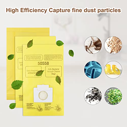 Image of Vacuum Bags for Kenmore Canister Type C /Q - 20 Pack Disposable Canister Vacuum Cleaner Dust Bags for Kenmore 50403 50555 50558 50557 50410 53291