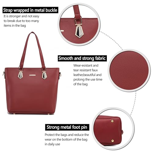 Image of 2E-youth Designer Purses and Handbags for Women Satchel Shoulder Bag Tote Top Handle Bag