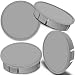 Produktbild SkinoEu Satz 4 x 60mm Silber Alufelgen Nabenkappen Felgen Kappen Felgendeckel Radkappen Radnabendeckel Nabendeckel Felgenkappen Radnabendeckung CXS 0