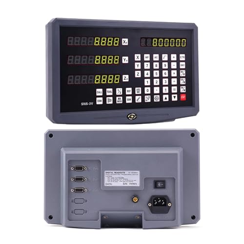Escala Lineal Digital Alta Precisión SNS-2V para Torno y Fresadora miniatura 3