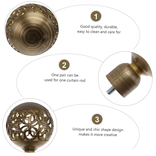 Reviews y listado de Terminales decorativos para cortineros Top diez. 30 Imagen adicional