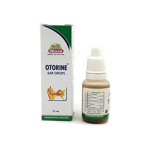 OTORINE EAR DROPS 15 ML WHEEZAL (pack of 2)