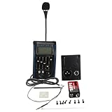 Presence: +/- 12dB bei 10kHz Stimmgeraet - SODIAL(R) 5 Band EQ Equalizer Tonabnehmer Pickup Tuner Stimmgeraet fuer Akustik Gitarre mit 6F22 9V Batterie
