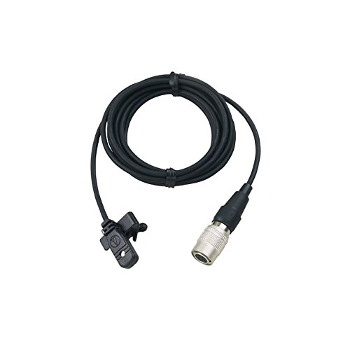 Audio-Technica MT830cW Omnidirectional Condenser Lavalier Microphone