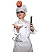 Children Chef Set Apron Hat Small (Small (Fits 2-7 Year Olds)) White