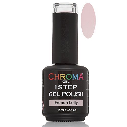 Chroma Gel Gel 1u00a0Step Gel polaco francés Lolly nu00ba 80