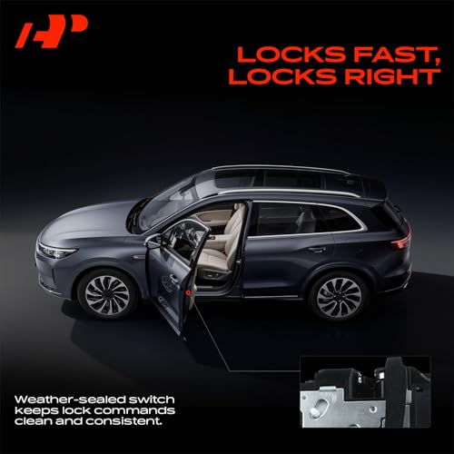 Image of A-Premium Rear Left Driver Side Door Lock Actuator Compatible with Hyundai Santa Fe 2006-2009 Sport Utility