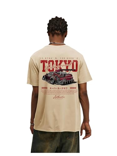 00s XL DAY OF SUFFERING vtg tシャツ ニュースクール COZYEASE Men's Letter Graphic Tee Short Sleeve Summer T-Shirts