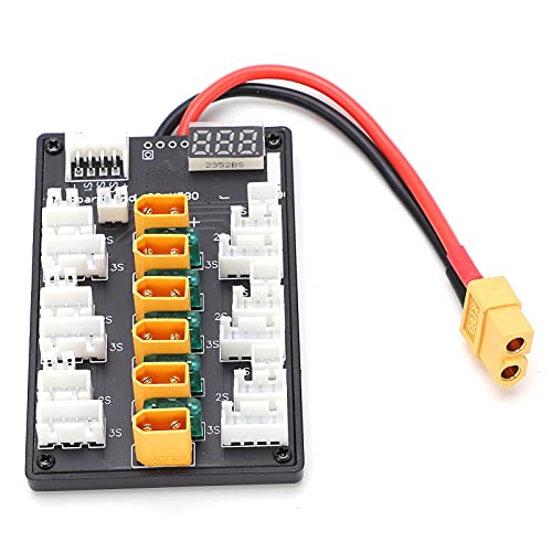 Placa de carga paralela Lipo para evitar desequilibrios de voltaje y proteger celdas 8