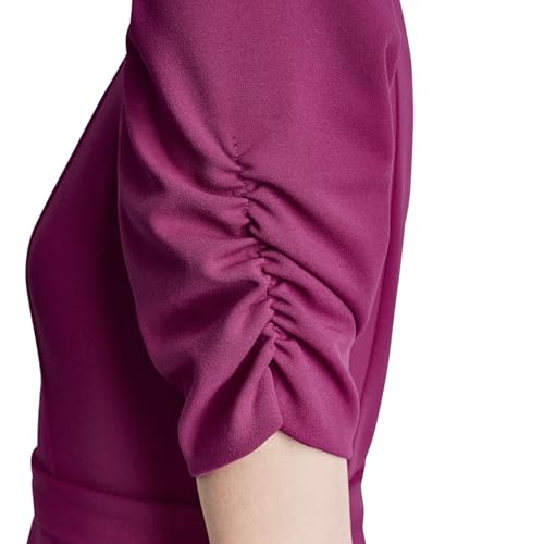 Image of DKNY Women's Jewel Neck Scuba Crepe Dress