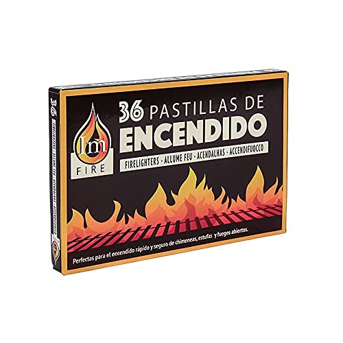 Pastillas para ENCENDER Fuego 36 Unidades