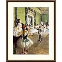 エドガー・ドガ、「DANSEUSES」、海外版超希少レゾネ、新品額付 エドガー・ドガ、「DANSEUSE JAUNE」、海外版超希少レゾネ、新品