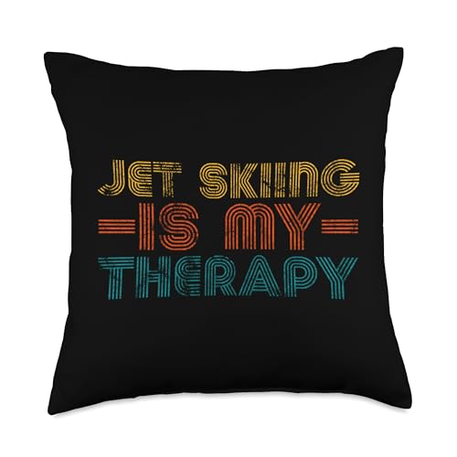 Funny Jet Skiing Is My Therapy Hobby Hobbies Joke Saying
