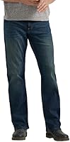 Wrangler Authentics Men's Relaxed Fit Boot Cut Jeans - Durable 100% Cotton, All-Day Comfort, Fits Over Boots