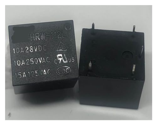 Relé HRW-112L evita sobrecargas con conmutación T73-1C de 10A 2