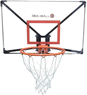 BEE-BALL ZY-022 Basketball Backboard. Polycarbonate and includes Full Sized Hoop with Wall Mounting Bracket and Fixing Kit