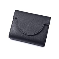 Mini Portafoglio Pieghevole In Similpelle Unisex, Porta Carte E Contanti, Stile Moderno