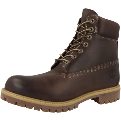 Timberland Herren Schnürboots Premium 6-Inch Dunkelbraun 43,5 – Ansicht 6