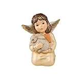 Traditioneller Weihnachtsengel: Süßer Himmelsbote in sanften Pastelltönen mit verschmustem Hässchen