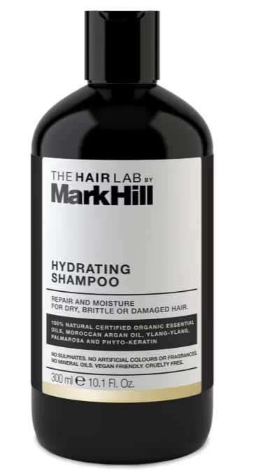 THE HAIR LAB by Mark Hill - Hair Hydrating Shampoo, 300ml, Repair & Moisture Formula FOR DRY, BRITTLE OR DAMAGED HAIR