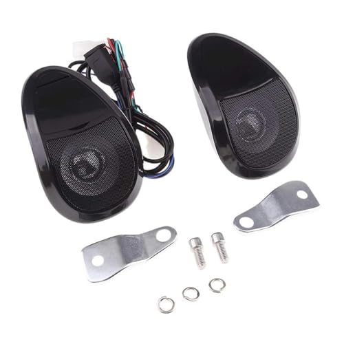 Lecteur audio noir pour moto pour remplacer votre haut-parleur cassé