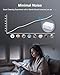 CREWORKS Ultrasonic Cleaner Machine, Ultrasound Cleaning Pod for Jewelry Gold Silver, 46Khz Sonic Jewelry Cleaner Machine for Ring Earring Watch Coins Toys, Mini Cleaner Machine, 200ml