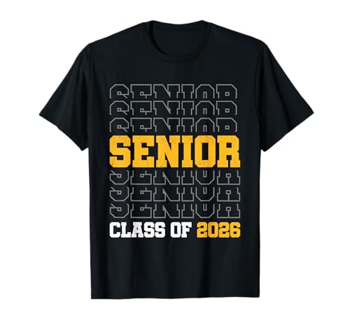 Graduación escolar Senior Class of 2026 Senior 2026 Camiseta