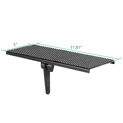 image for WALI TV Top Shelf, 12 x 5 Inch Flat Panel Mount for Streaming Devices,