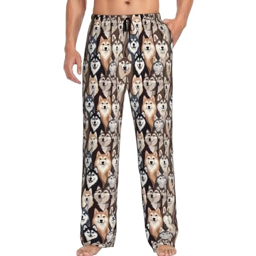 Men'S Comfy Pajama Pants Stretch Sleepwear Lounge Pants With