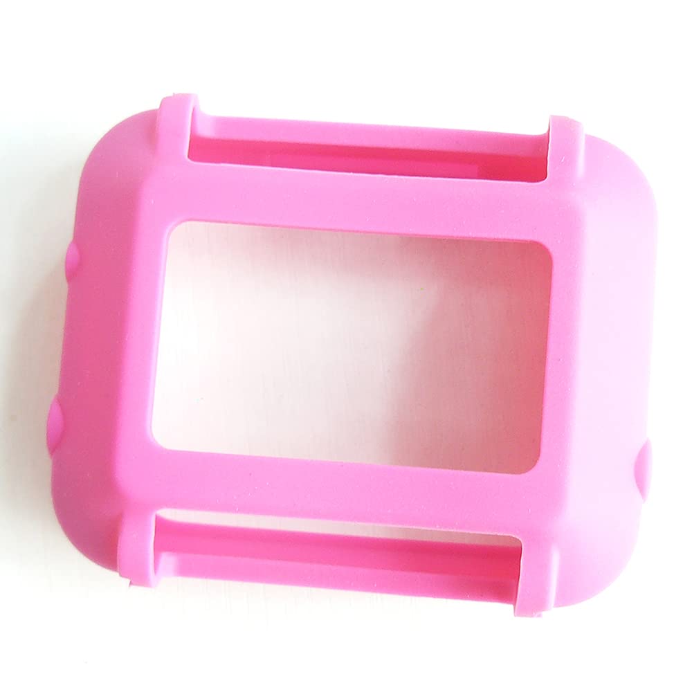 Coque de protection en silicone pour ordinateur de plongée Shearwater Peregrine/Peregrine TX (rose)