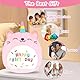 Vicloon Happy Birthday Plüschtier, Einhorn Plüschtier 24 cm, Cartoon Plüschkissen, Plüschpuppe, Superweiches Kuscheltier, weiches Stofftier Kopfkissen, Geburtstagsfeier Geschenk für Jungen Mädchen