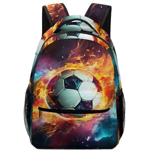Sac a dos football pour l ecole et le voyage des enfants passionnes de ballon rond