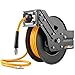 AIRZILLA Steel Retractable Air Hose Reel 3/8