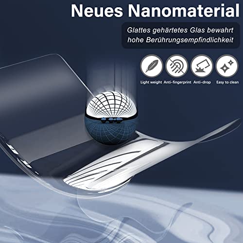 Con Samsung Z Flip 3, con pellicola protettiva in