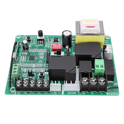 Spacnana Carte de Commande D'ouvre-Porte Coulissante, Kit de Circuit imprimé