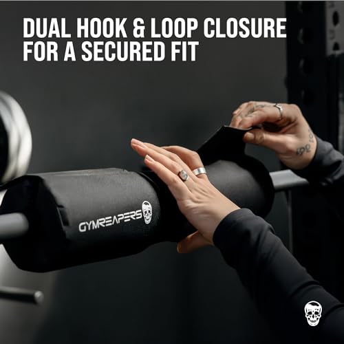 Image of Gymreapers Barbell Squat Pad - Protective Bridge Pad For Hip Thrust, Squats, Lunges - Hip Support, Neck Protection For Bar