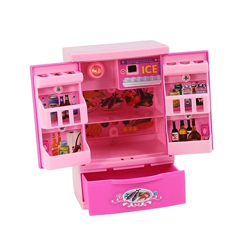 ERINGOGO Educational Boys and Girls Toys Mini Toy Refrigerator Play House Appliances Safe Plastic for Boys and Girls