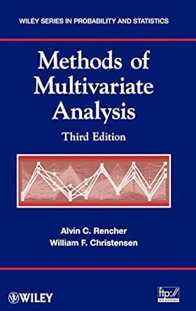Methods of Multivariate Analysis 3rd Edition book cover