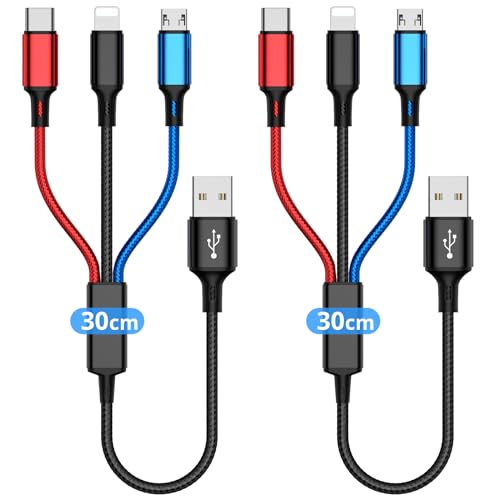 業者様向け3in1伸縮スマホケーブルiphone android30個から注文可 3in1 伸縮自在 カールケーブル コード iPhoneケーブル Type-C