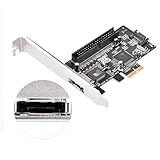 PCI-Express to IDE ATA133+SATA2.0+eSATA Combo Controller Raid Card JMB363 Chip