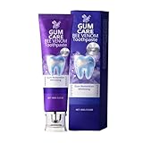 Rolimey Viocore zahnpasta mit Bienengift zur Zahnbehandlung, Bee Venom Dental Treatment Toothpaste, Natürlich Lila Whitening Zahnpasta, für Männer und Frauen (1)