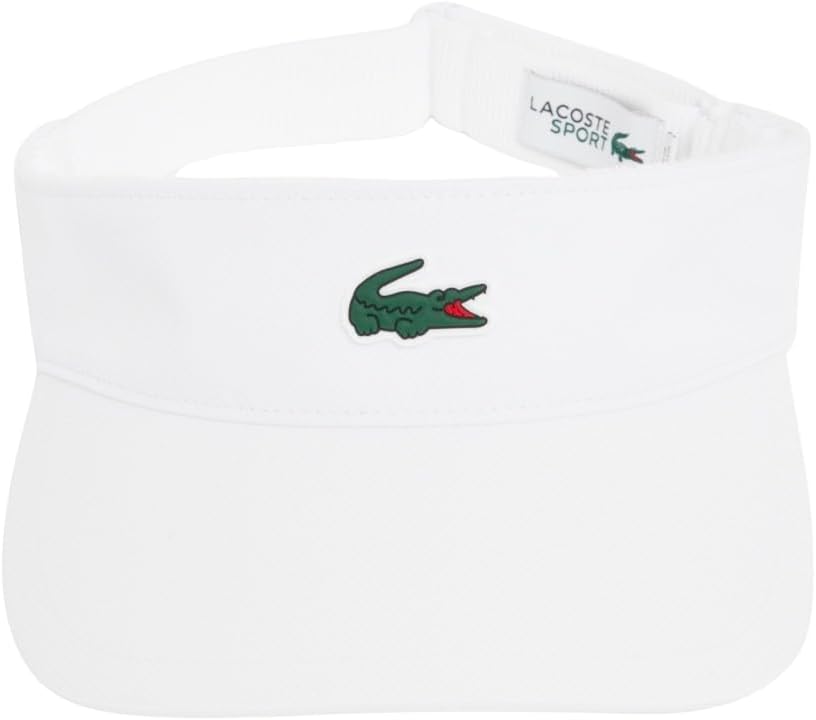 Lacoste Mens Diamond Taffeta Sport Visor