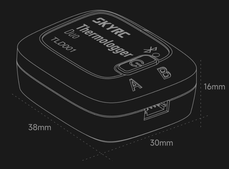 SkyRC TLD001 Thermologger Duo, black - Image 4